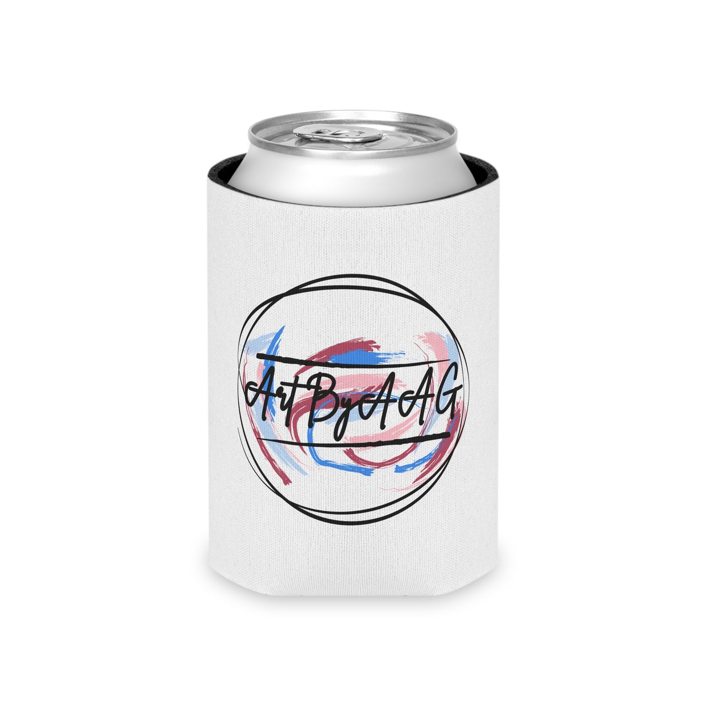 Art By AAG Logo Can Cooler