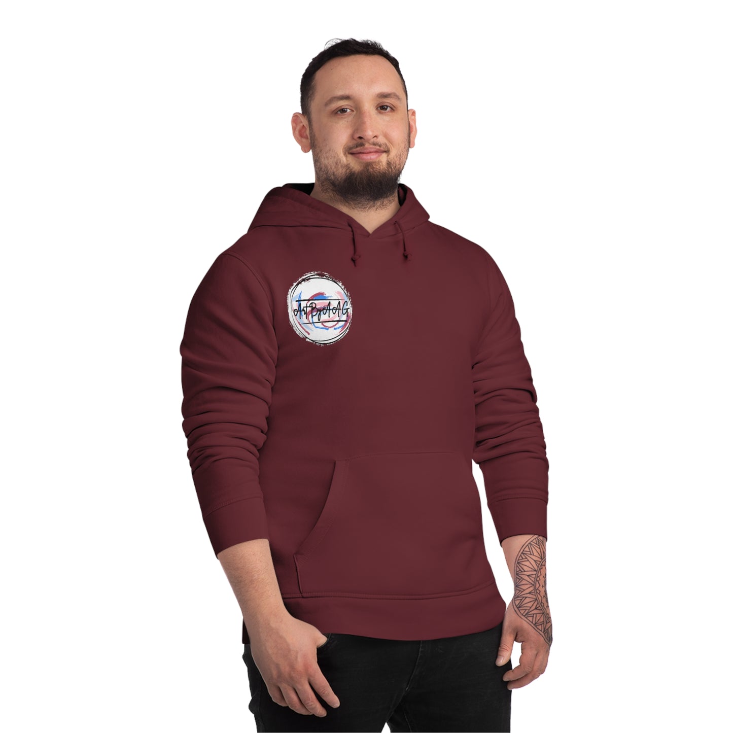 Unisex Art By AAG Logo Hoodie