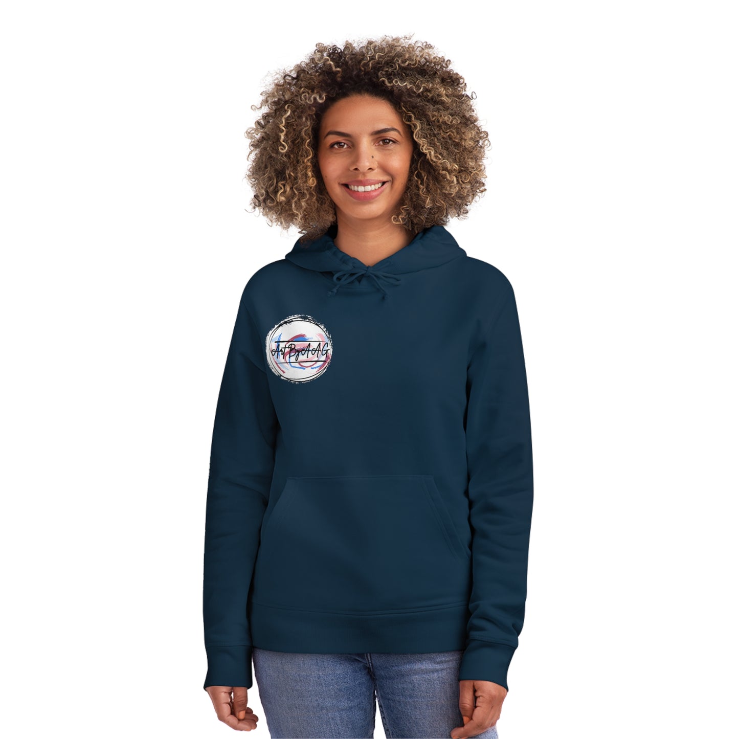 Unisex Art By AAG Logo Hoodie