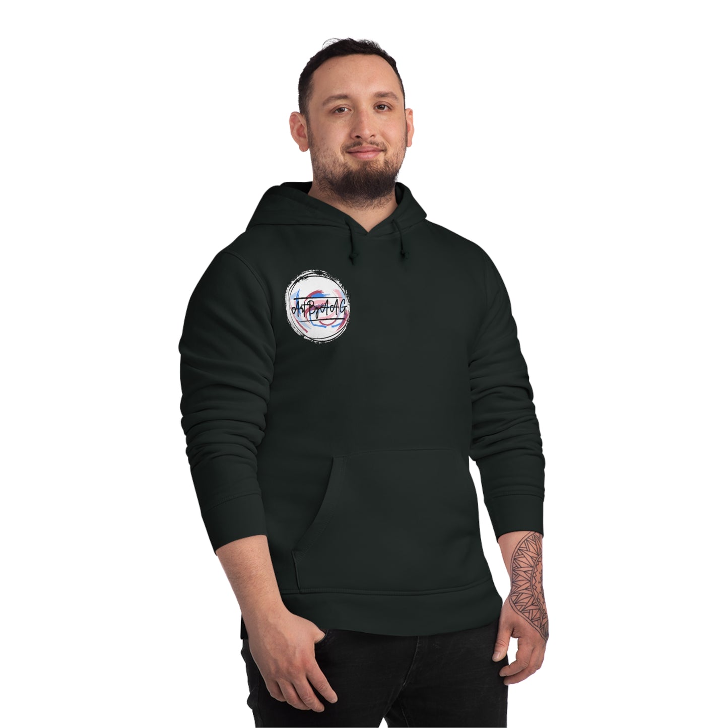 Unisex Art By AAG Logo Hoodie