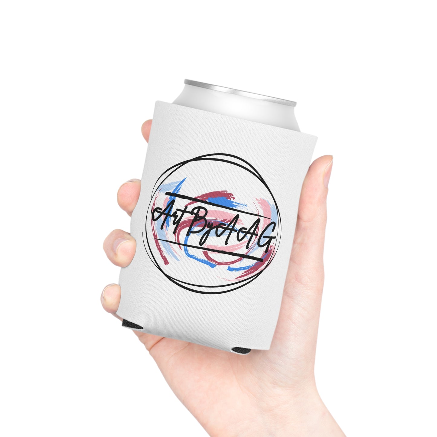 Art By AAG Logo Can Cooler