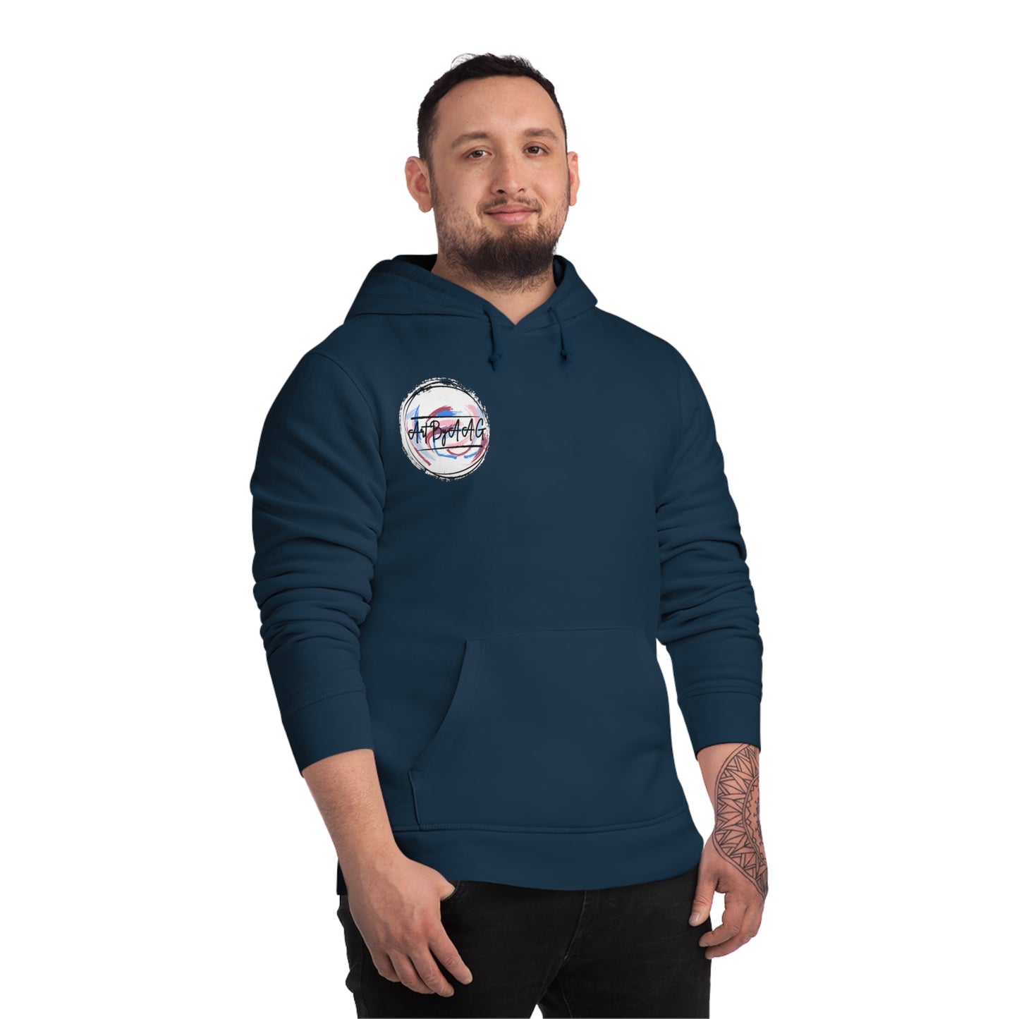 Unisex Art By AAG Logo Hoodie