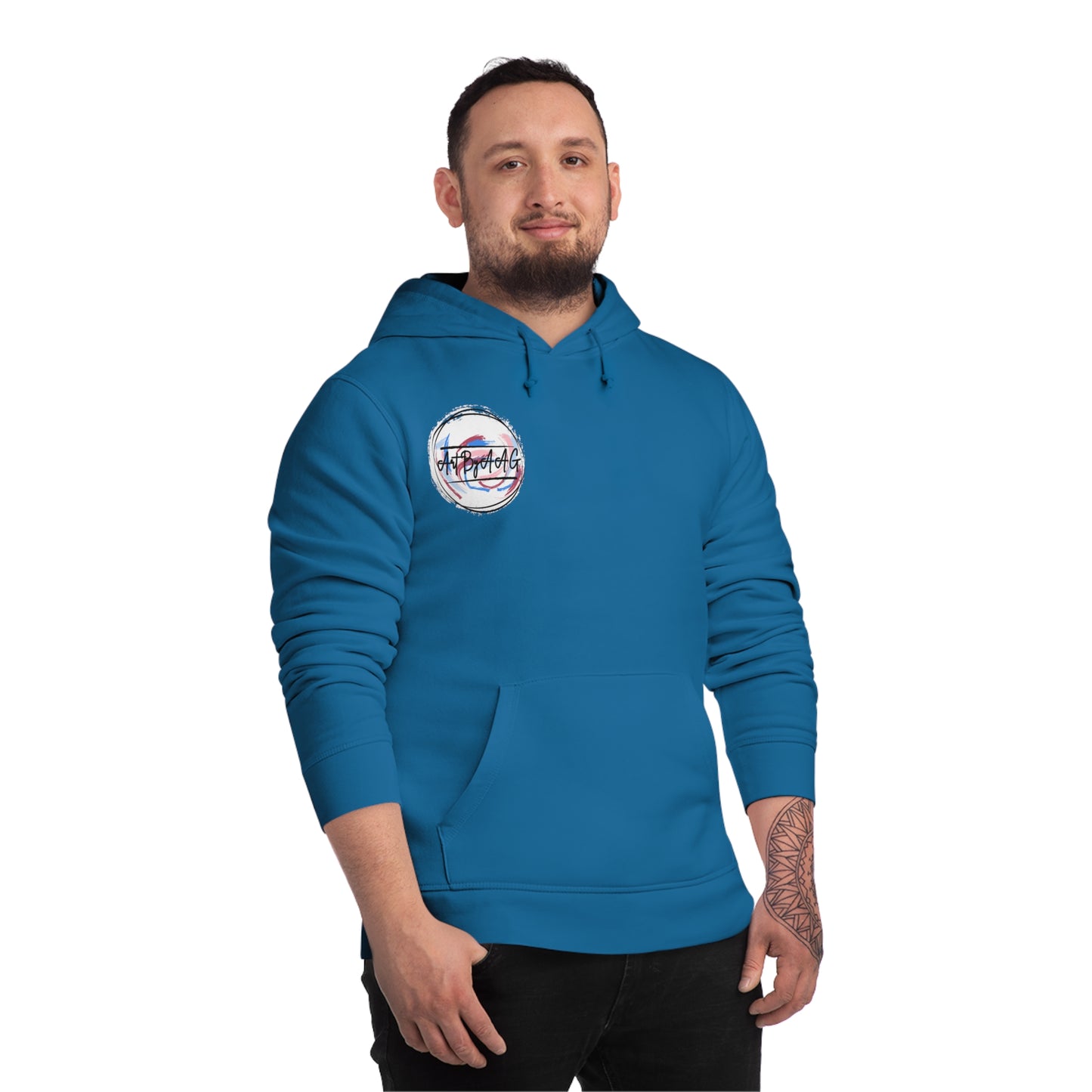 Unisex Art By AAG Logo Hoodie