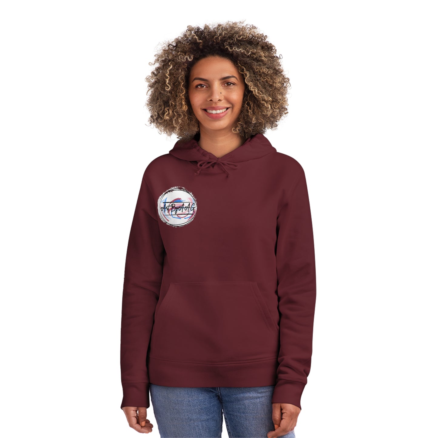 Unisex Art By AAG Logo Hoodie