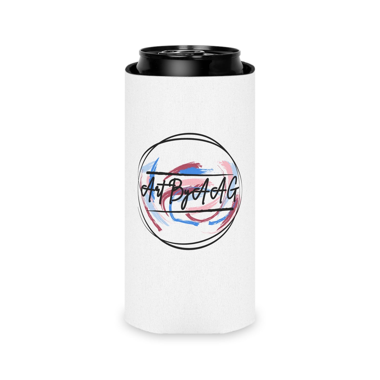 Art By AAG Logo Can Cooler