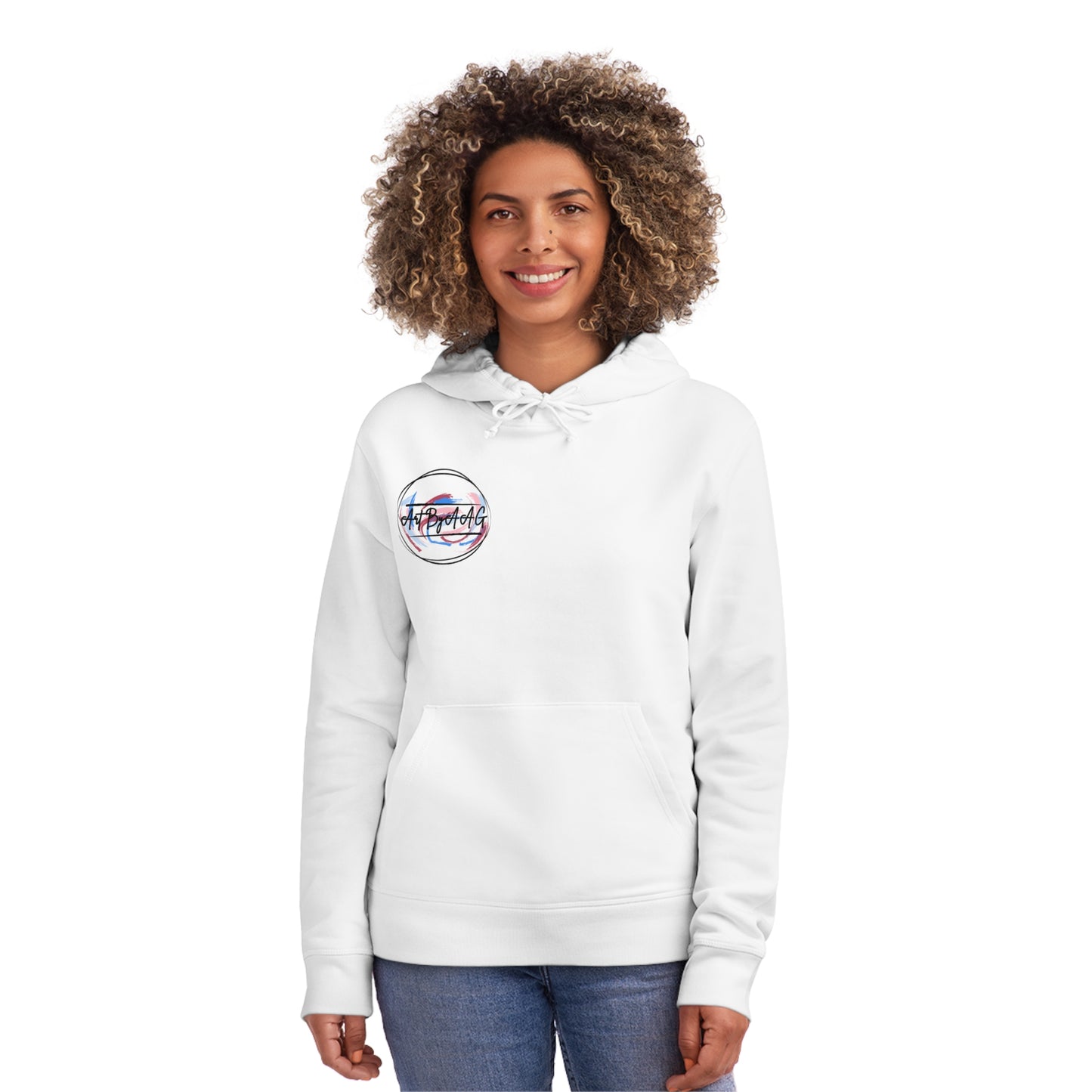Unisex Art By AAG Logo Hoodie