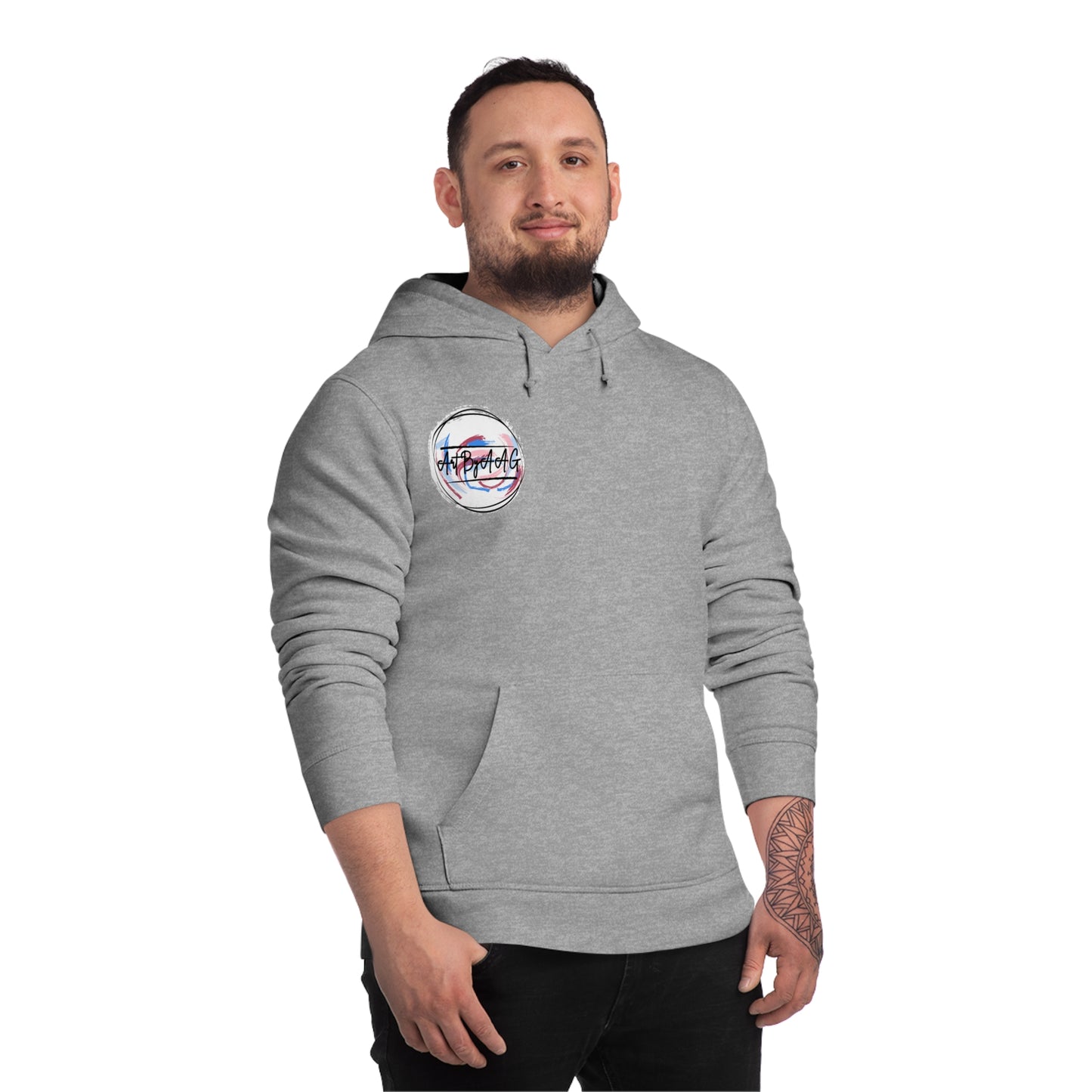 Unisex Art By AAG Logo Hoodie