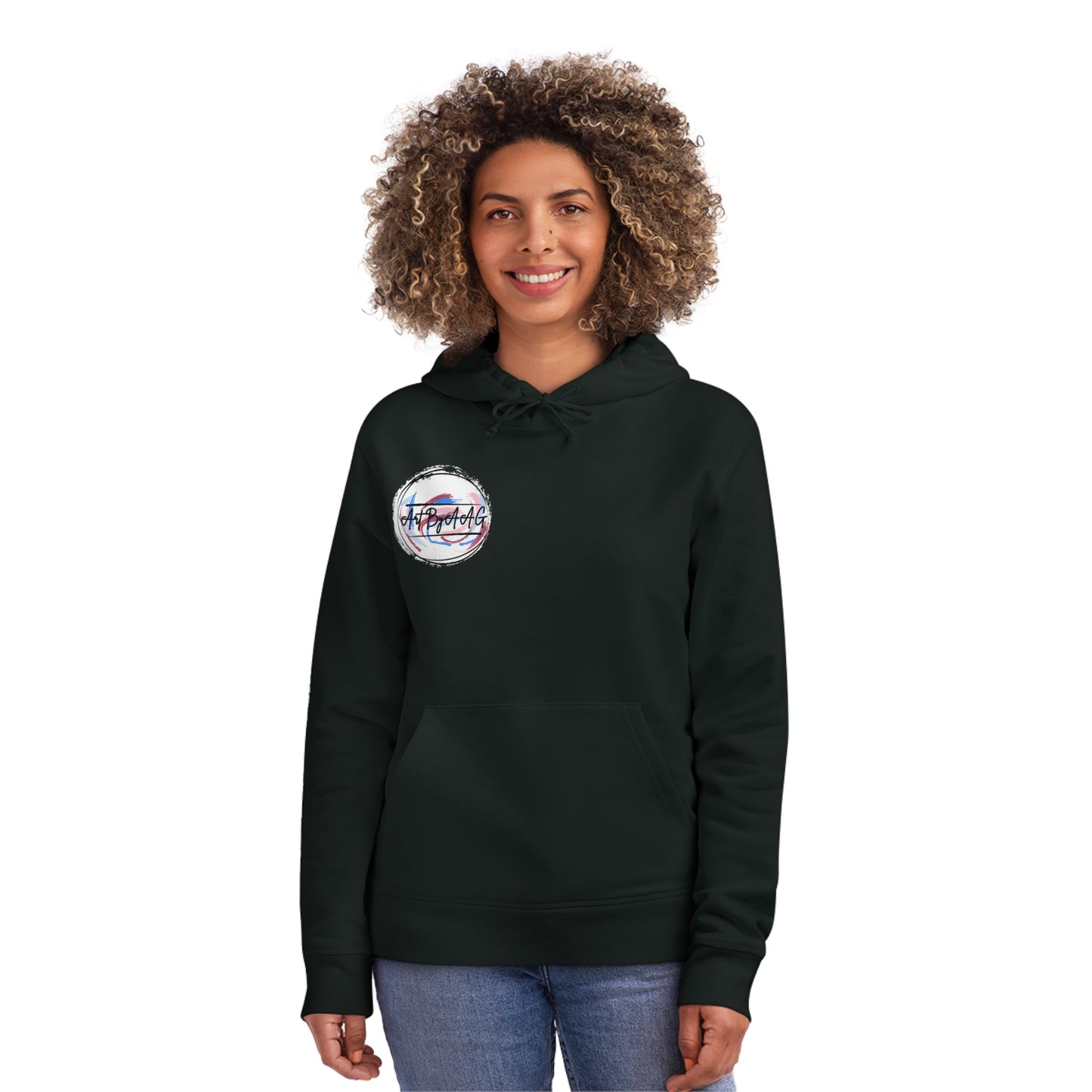 Unisex Art By AAG Logo Hoodie