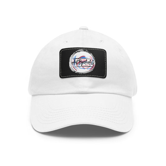 Art By AAG Logo Hat with Leather Patch