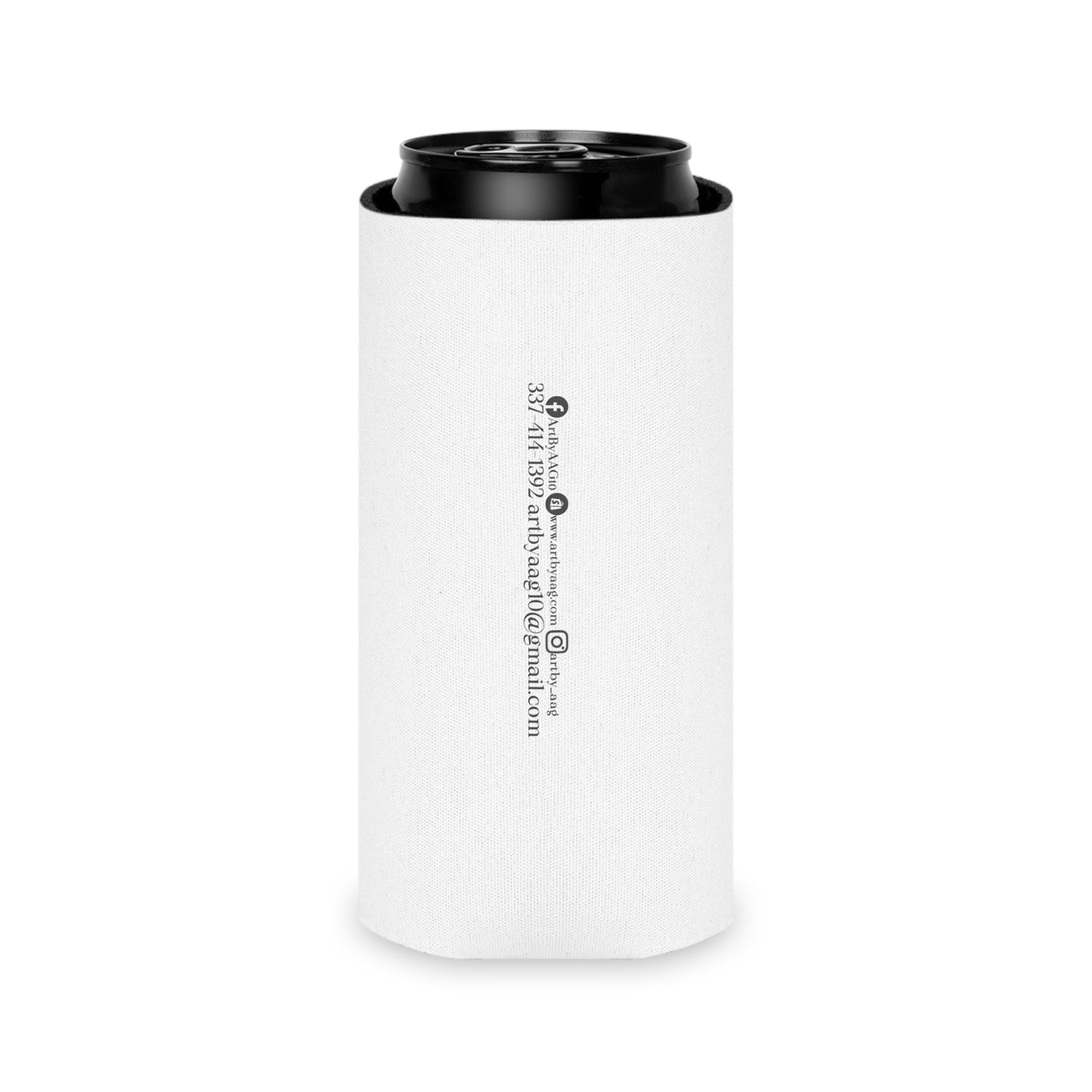 Art By AAG Logo Can Cooler