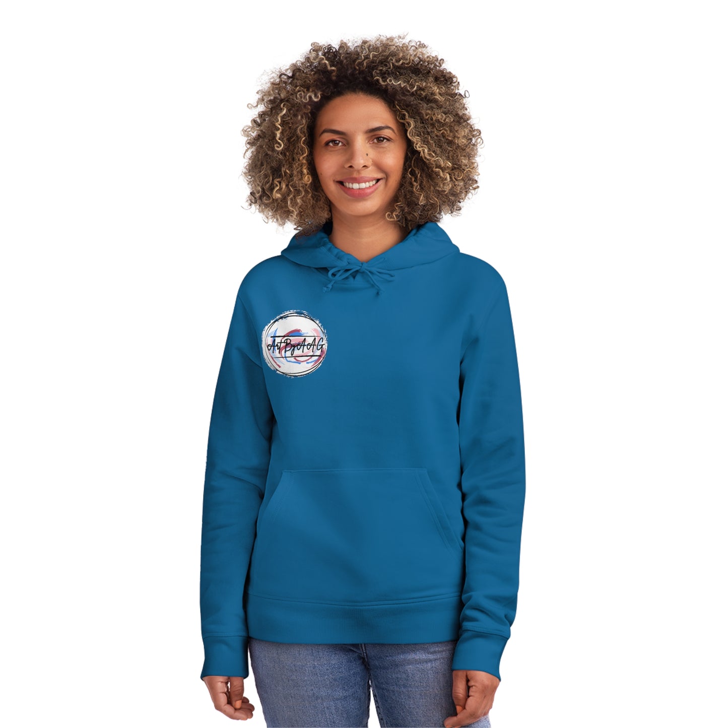 Unisex Art By AAG Logo Hoodie