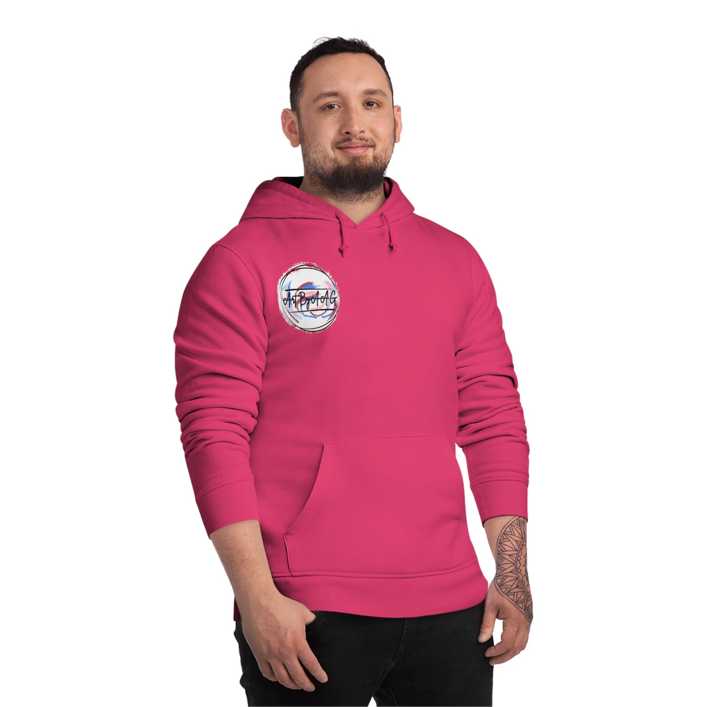 Unisex Art By AAG Logo Hoodie