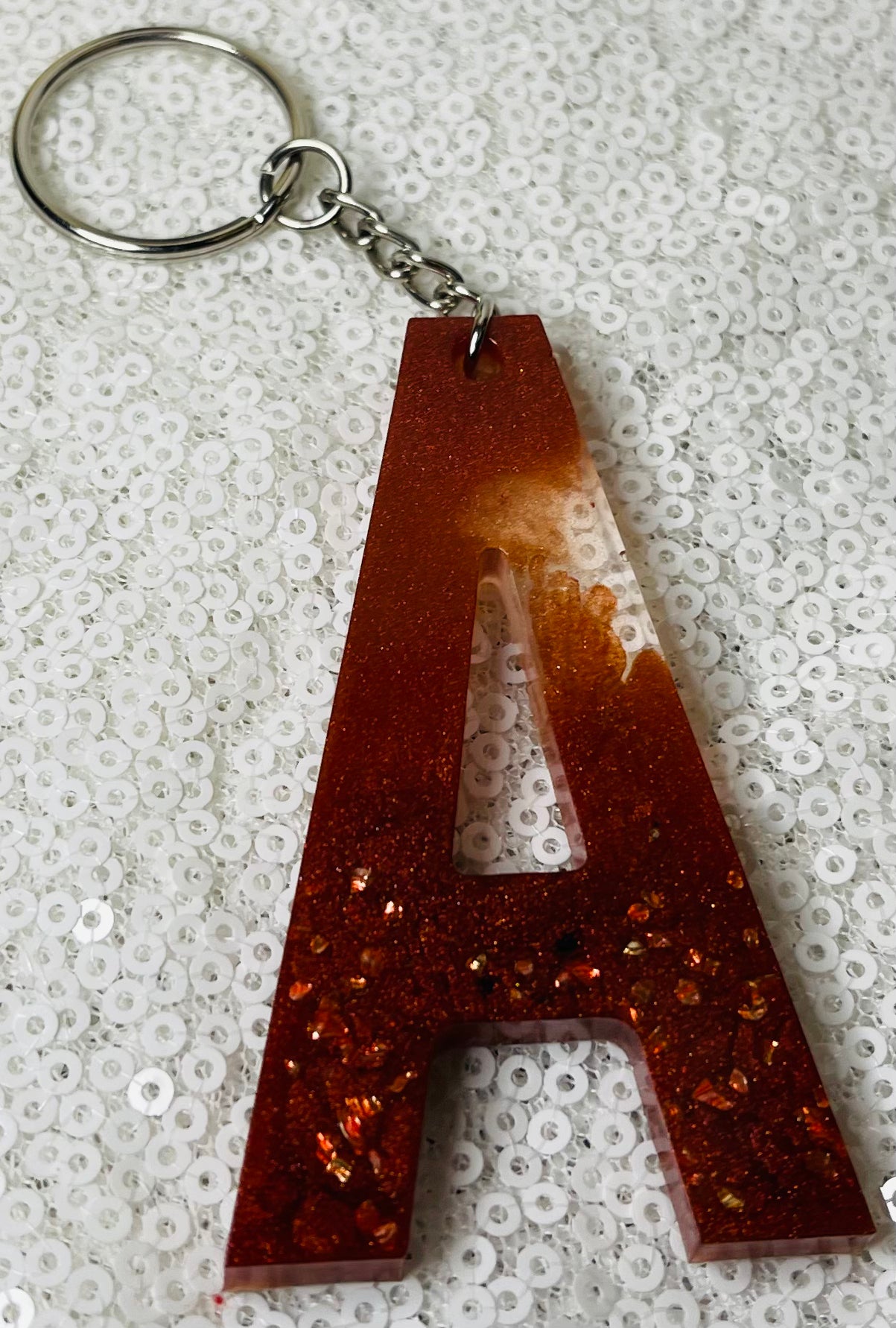 Alphabet Keychains: Red